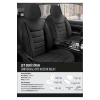 Geely Echo Koltuk Kılıfı Jet Deri Siyah
