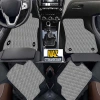 MERCEDES W202 1993 - 2000 Uyumlu Gri Dikişli Gri Deri Paspas