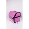 Pembe Renk Deri Kapitone Bagaj Düzenleyici Organizer