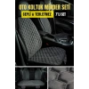 PREMİUM BABYFACE KUMAŞ OTO MİNDER SETİ ANTRASİT( 7 PARÇA)