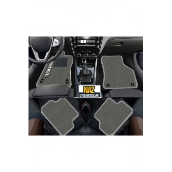 FORD ECOSPORT 2016 +  Gri Halı Gri Kenar Petek Topuk