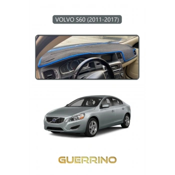 VOLVO S60 (2011-2017)TORPİDO KORUMA HALISI GRİ KENAR
