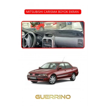 MITSUBISHI CARISMA BÜYÜK EKRAN TORPİDO KORUMA HALISI KIRMIZI KENAR