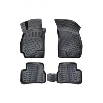 Hyundai Accent Admire 2000-2005 3D Siyah Kokusuz Havuzulu Paspas Takımı