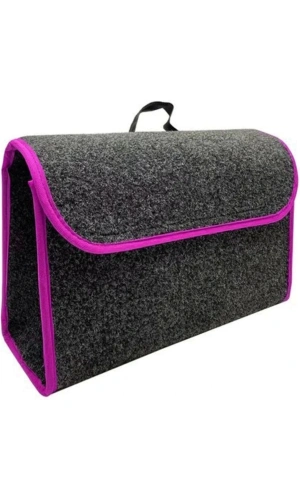 Bagaj Çantası Bagaj Düzenleyici Orta Boy PEMBE Kenar