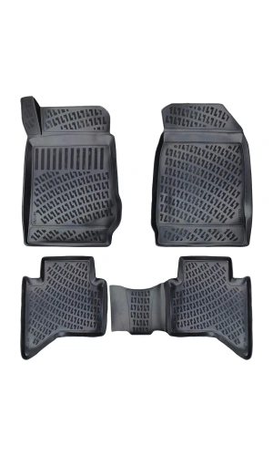 Hyundai Tucson USA 2021 Sonrası 3D Siyah Kokusuz Havuzulu Paspas Takımı