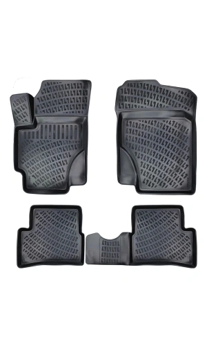 Hyundai Accent ERA 2006 -2012 3D Siyah Kokusuz Havuzulu Paspas Takımı