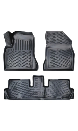 Citroen C4 2004-2010 3D Siyah Kokusuz Havuzulu Paspas Takımı