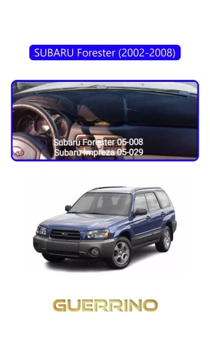 SUBARU Forester (2002-2008)TORPİDO KORUMA HALISI MAVİ KENAR