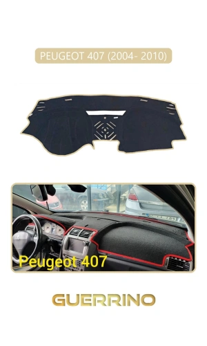 PEUGEOT 407 (2004- 2010)TORPİDO KORUMA HALISI BEJ KENAR