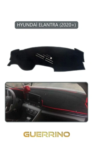 HYUNDAİ ELANTRA 2020+TORPİDO KORUMA HALISI GRİ KENAR