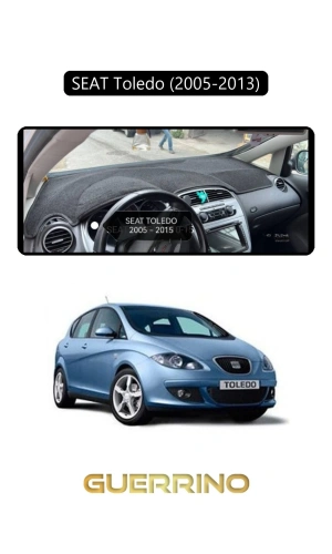 SEAT Toledo (2005-2013)TORPİDO KORUMA HALISI SİYAH KENAR