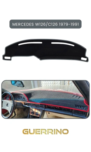 MERCEDES W126/C126 1979-1991TORPİDO KORUMA HALISI GRİ KENAR