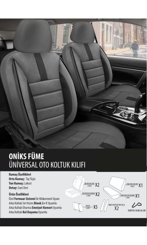 Audi Rs6 Koltuk Kılıfı Oniks Füme