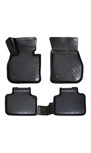 Bmw X1 2015 Sonrası 3D Siyah Kokusuz Havuzulu Paspas Takımı