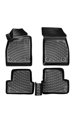 Chevrolet Cruze 2008-2016 3D Siyah Kokusuz Havuzulu Paspas Takımı