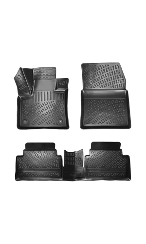 Citroen C4 Picasso 2013 Sonrası 3D Siyah Kokusuz Havuzulu Paspas Takımı