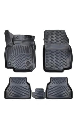 Connect 2013 Sonrası 3D Siyah Kokusuz Havuzulu Paspas Takımı