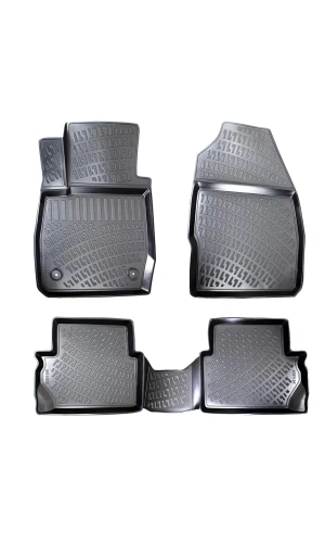 Focus 1 1998-2004 3D Siyah Kokusuz Havuzulu Paspas Takımı