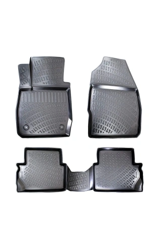 Focus 3 2011-2014 3D Siyah Kokusuz Havuzulu Paspas Takımı