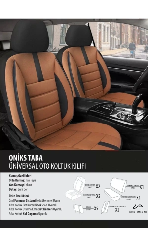 Geely Familia Koltuk Kılıfı Oniks Taba