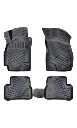 Hyundai Accent Admire 2000-2005 3D Siyah Kokusuz Havuzulu Paspas Takımı