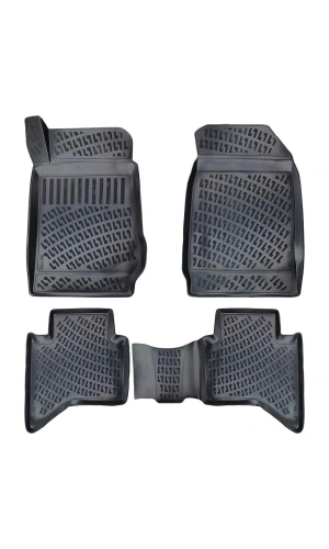 Hyundai Tucson 2004-2009 3d Siyah Kokusuz Havuzulu Paspas Takımı