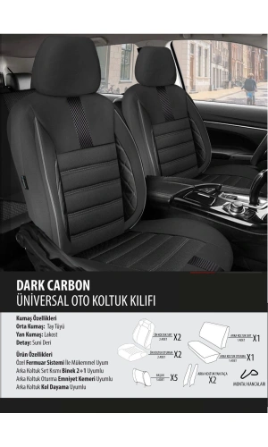 Infiniti Qx70 Koltuk Kılıfı Jet Deri Siyah