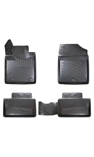 Kia Optima (NON HYBRİD) 2015 Sonrası 3d Siyah Kokusuz Havuzulu Paspas Takımı