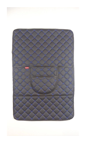 Lüks Deri Cepli Araç Koltuk Arkası Organizer Mavi