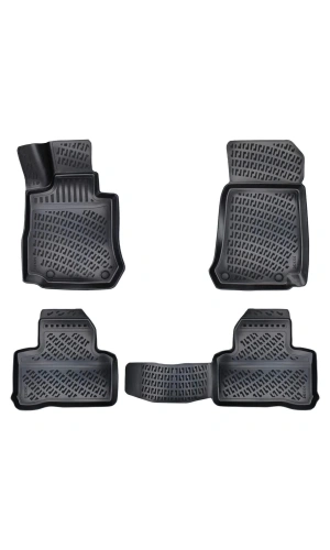 Mercedes Gl 2007-2012 3d Siyah Kokusuz Havuzulu Paspas Takımı