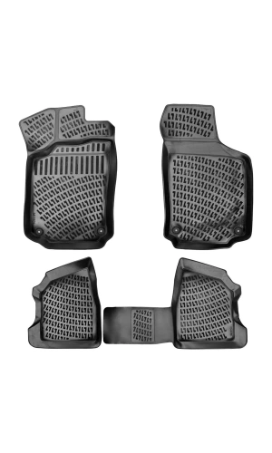 Opel Astra H 2004 Sonrası 3D Siyah Kokusuz Havuzulu Paspas Takımı