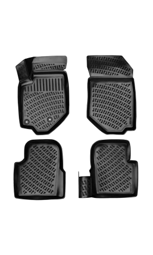 Opel Combo 2011-2017 3D Siyah Kokusuz Havuzulu Paspas Takımı