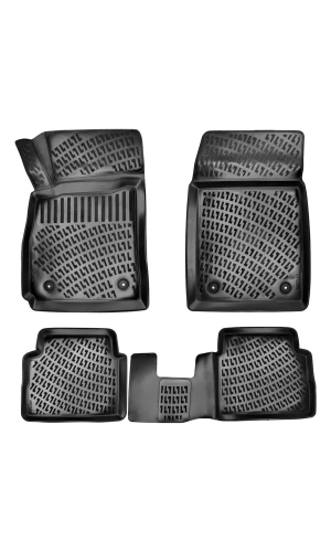 Opel Insignia 2008-2017 3d Siyah Kokusuz Havuzulu Paspas Takımı