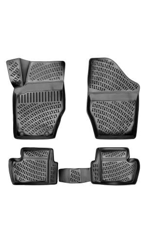 Peugeot 307 Hb 2001-2014 3d Siyah Kokusuz Havuzulu Paspas Takımı