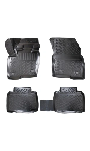 S-Max 2014 Sonrası 3D Siyah Kokusuz Havuzulu Paspas Takımı