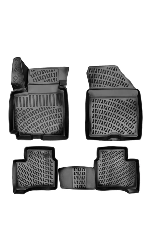 Suzuki Sx4 S-cross 2013 Sonrası 3d Siyah Kokusuz Havuzulu Paspas Takımı