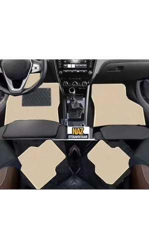 Toyota Prius 2009 - 2016  Bej Halı Bej Kenar Petek Topuk