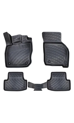 Volvo C30 2006-2013 3d Siyah Kokusuz Havuzulu Paspas Takımı