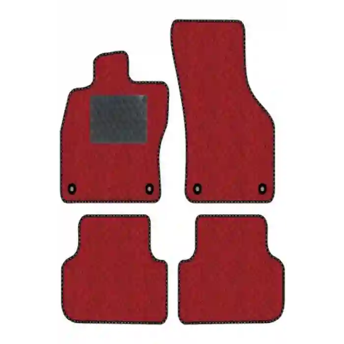 FİAT TOFAŞ TOFAŞK Kırmızı Halı Siyah Kenar Petek Topuk