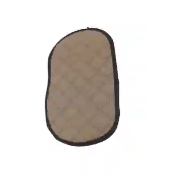 Araba Kol Dayama Örtüsü Bej Deri Bej Desen