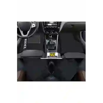 FORD ECOSPORT 2016 +   Siyah Halı Siyah Kenar Petek Topuk