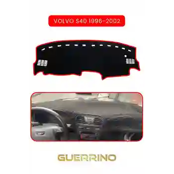 VOLVO S40 (1996-2002)TORPİDO KORUMA HALISI KIRMIZI KENAR