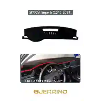 SKODA Superb (2015-2021)TORPİDO KORUMA HALISI GRİ KENAR