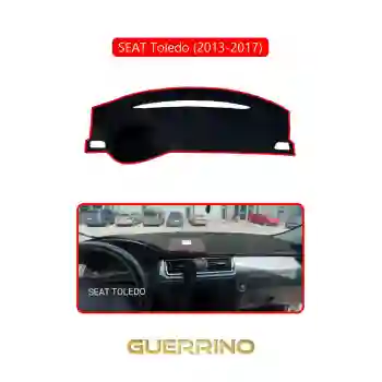 SEAT Toledo (2013-2017)TORPİDO KORUMA HALISI KIRMIZI KENAR