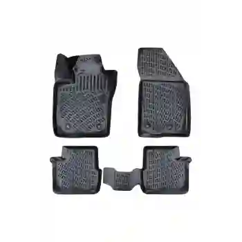 Fiat Doblo PANELVAN 2023 3D Siyah Kokusuz Havuzulu Paspas Takımı