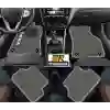 BMW X 5 E70 2007 - 2013  Gri Halı Gri Kenar Petek Topuk
