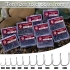Olta Kancası Karbon Çelik Keskin Kanca 11 NO DELİKLİ 100PCS