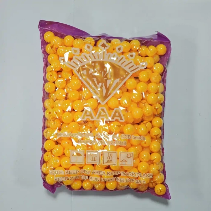 10MM Camgöz Boncuk SARI