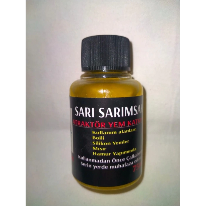 Atraktör Yem Katkısı Sarı Sarımsak 100Ml